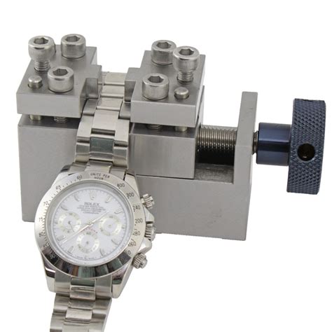 rolex link remover|rolex oyster bracelet remove link.